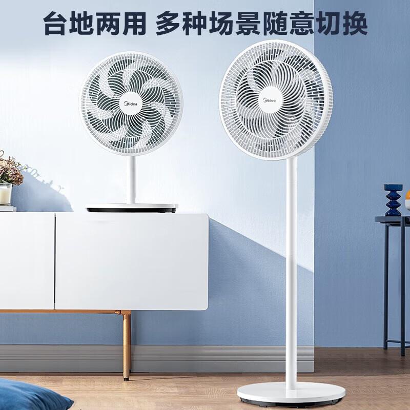 Midea 7-Blade Pedestal Fan CN plug (adapter included)