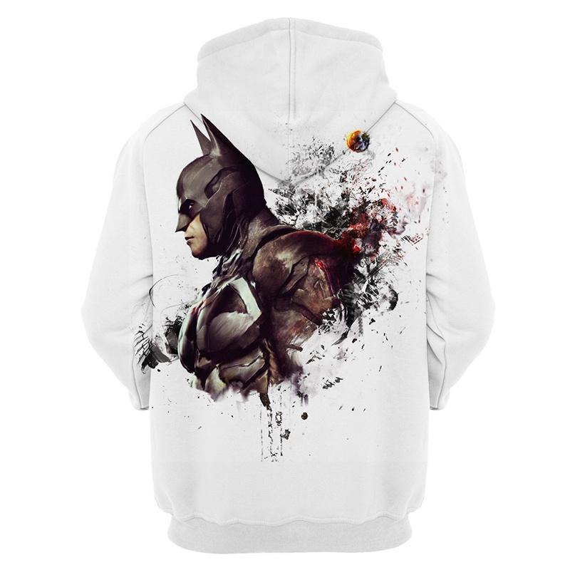 Premium Quality Superhero Batman 3d Print Hoodie Sweatshirt For Women And Men M-4xl