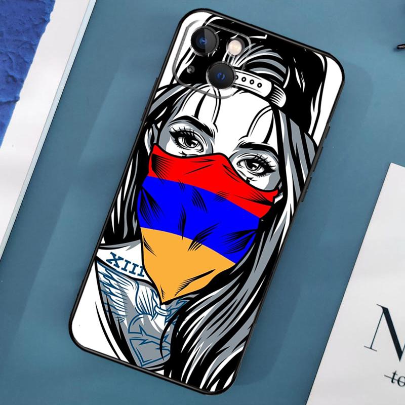 

Чехол Армянский Флаг Для iPhone 16 15 14 13 12 11 Pro Max XS X XR Plus 12 13 Mini Чехол-Оболочка iPhone 12 Pro