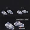 10Pairs(20pcs) Hard Core Soft Air Chamber Silicone Nose Pads Screw Push Eyewear Glasses Accessories