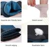Ankle Brace Nylon Stretch Knit Lightweight Breathable Blue Ankle Bandage Wrap for Men Women Sports Foot  