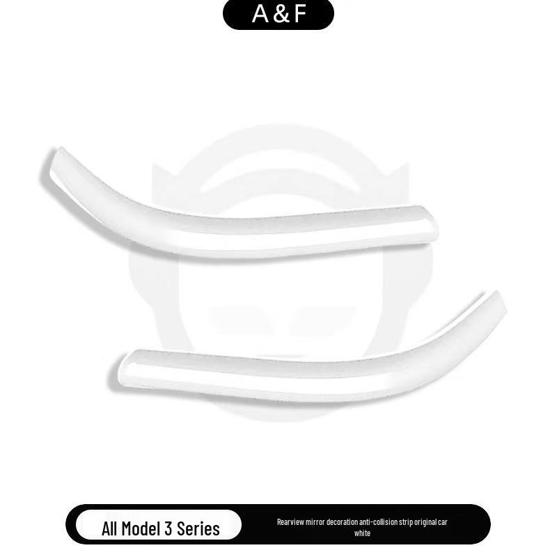 Updated Scratch-Resistant Anti-Collision Strips for Tesla Model Y/YL/3 Rearview Mirrors