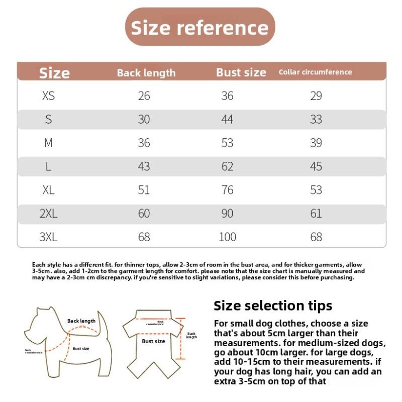 Pet Clothes Autumn and Winter New Small, Medium and Large Dog Ski Suit with Traction Buckle Big Dog Golden Retriever Warm Four-legged Jacket