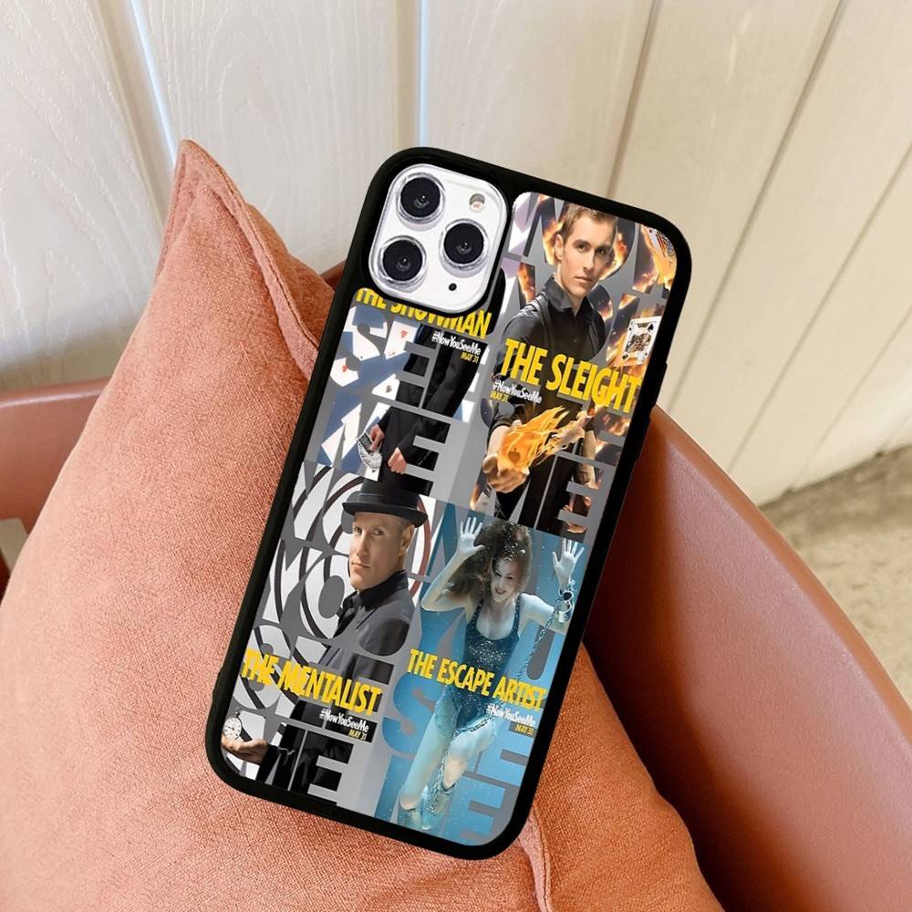 Film N-Now You See Me Handyhülle Kabelloses Laden PC+TPU Für iPhone 11 12 13 14 15 16 17 Pro Max Plus Hülle