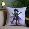S-Scissor Seven Pillow Case Office Sofa Dorm Chair Back Short Plush Double-sided Printing Home  Cushion Cover
