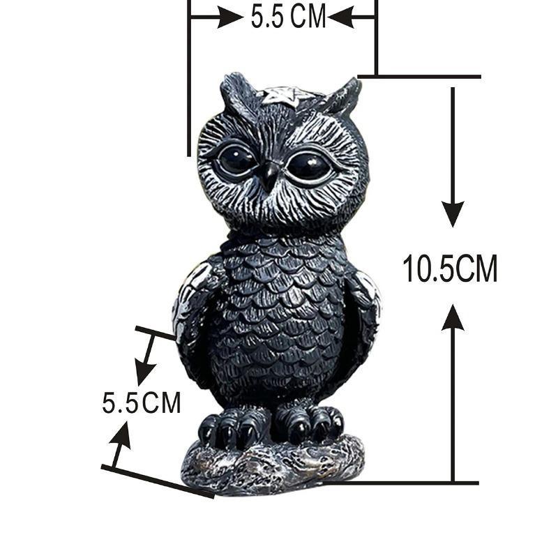 Garden Witch Cat Sculpture Gothic Kitten Decoration Halloween Magic Cat Statue Resin Craft Ornament Home Outdoor Courtyard Decor