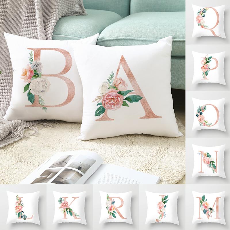 case floral sequin pillow