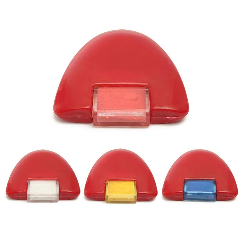 1Pcs DIY Sewing Tool Triangular Chalk Wheel Tailor's Chalk Sewing Clothes Markers Accessory Red White Blue Yellow
