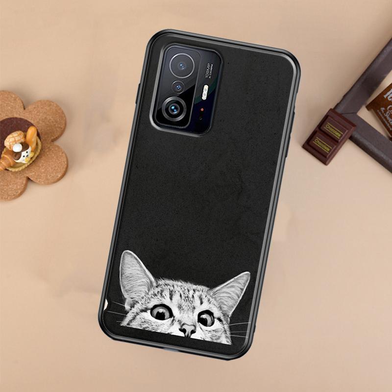 Space Happy Cats Case For Xiaomi POCO X7 X6 Pro X3 X5 M6 F3 F5 F6 Pro 11T 12T 13T 14T Pro 13 14 Ultra Cover