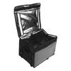 Insulated Food Delivery Bag Zippered Top Waterproof Large Capacity Insulated Grocery Bag for Hot