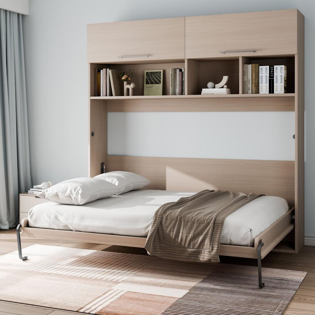 Murphy Bed Kit Queen Deluxe DIY Wall Bed Mechanical Hardware Kit Folding