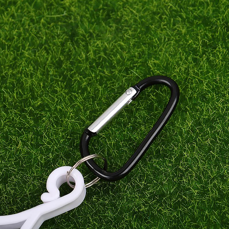 Golf Glove Holder With Key Chain Plastic Glove Rack Dryer Hanger Stretcher With Buckles Gloves Holder Keeper Dryer Shaper Tool