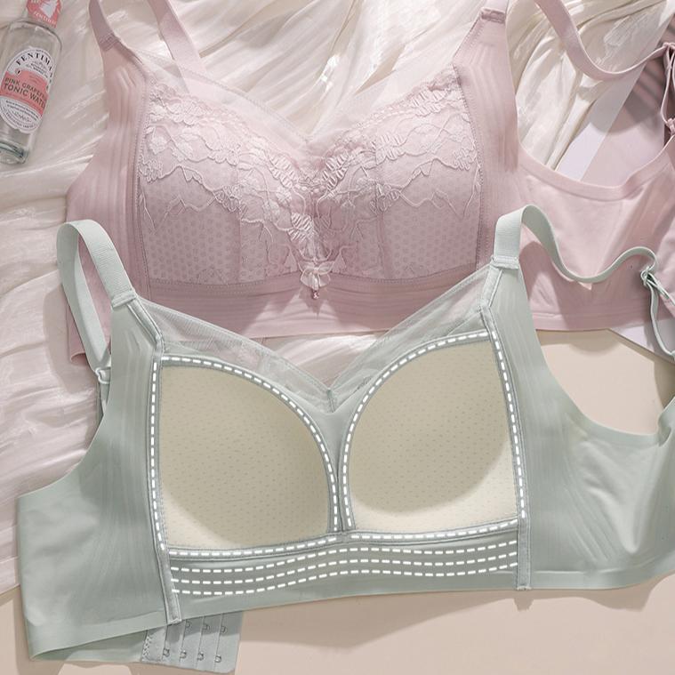 Breast Collection Bra Women's Top Support Bra Women's Thin Full Cup Bra Push Up Bra