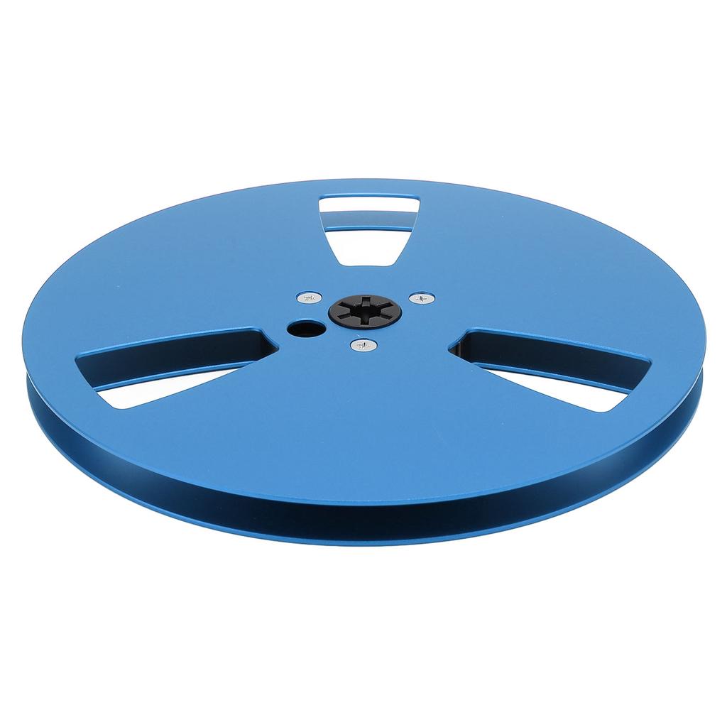 14 Bobina Vazia de 7 Polegadas 3 Furos Liga de Alumínio Universal Aberta Fita de Gravação de Som Bobina Vazia