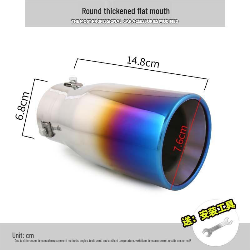 Nissan Livina/Tiida/Sunny/Qashqai Końcówka Dekoracyjna Rury Wydechowej