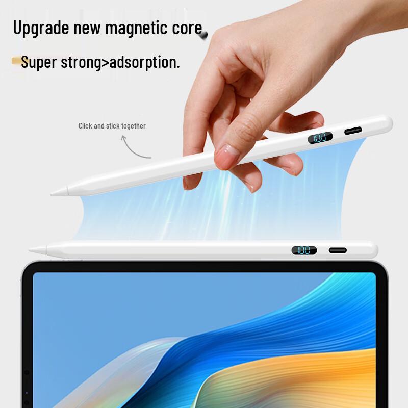 MUSTTRUE 3rd Gen M-Pencil Compatible Smart Stylus Pen