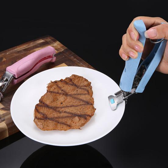 1/3 Stück Scheibenklemme Edelstahl Schüsselhalter Klemme Rutschfester Silikongriff Verbrühschutz Geschirrklammer Küchenwerkzeug