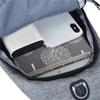 Multifunctional Men's Chest Bag Large Capacity Sports Waist Bag Shoulder Crossbody Bag  Business