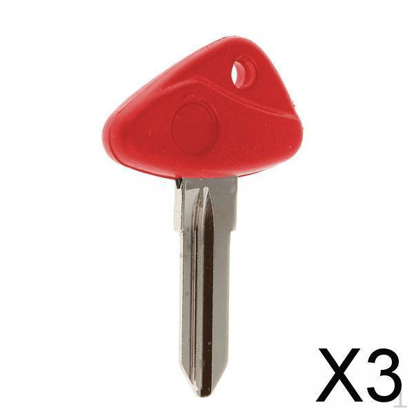 

3x Motorbike Blank Key Replacement for K1200LT R1100RT R1150RT Lightweight Security Uncut Blade