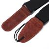 New Adjustable Soft Widening Belt Strap For Electric Acoustic Guitar Black