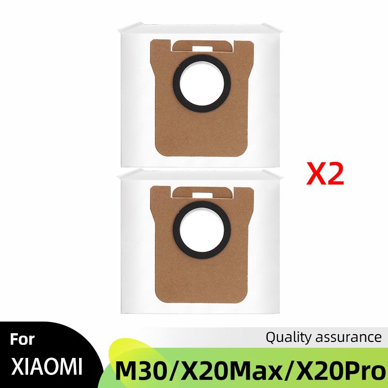 

Fit For Xiaomi Mijia M30 D102 / Xiaomi X20 Max D109GL / Xiaomi X20 Pro D102GL Parts Main Side Brush Filter Mop Cloth Dust Bag