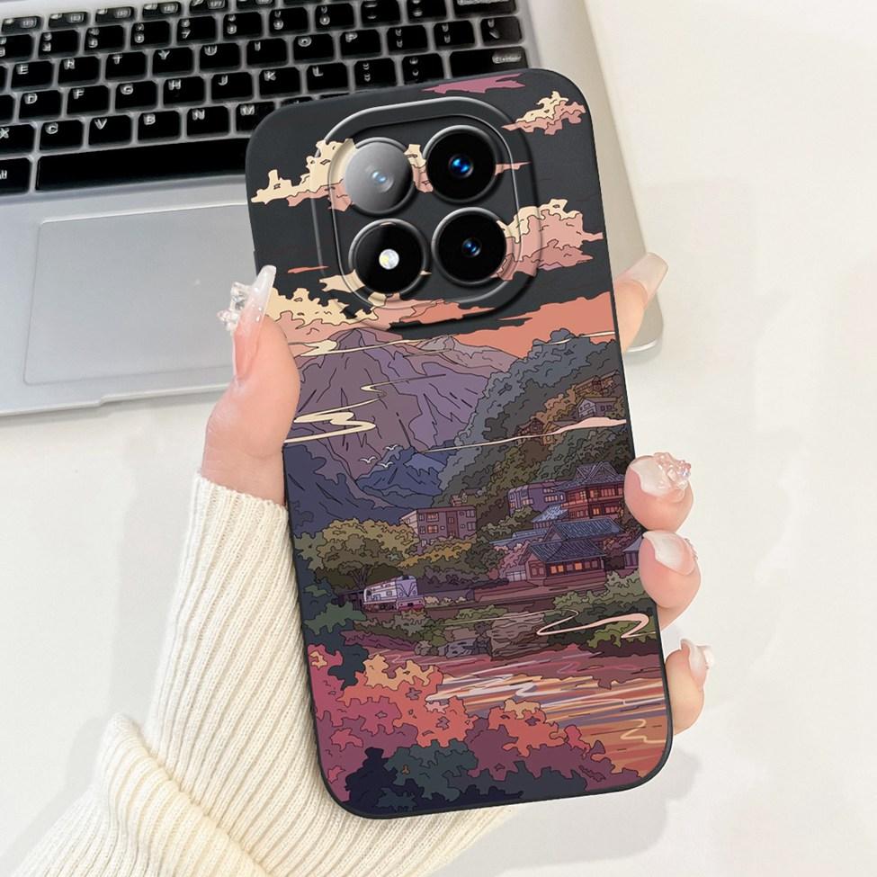 For Redmi Note 14 Pro+ 5G Cover For Redmi Note 14 Pro Plus 5G Case Silicone Cute Cartoon Luxury Fashion Shockproof Bumper Funda
