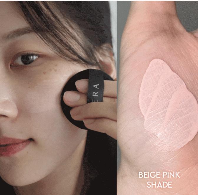 Hera Schwarze Cushion Foundation Duo LSF34 15g x2 – Koreanisches Cushion mit hoher Deckkraft und Nachfüllpackung (9 Schattierungen)