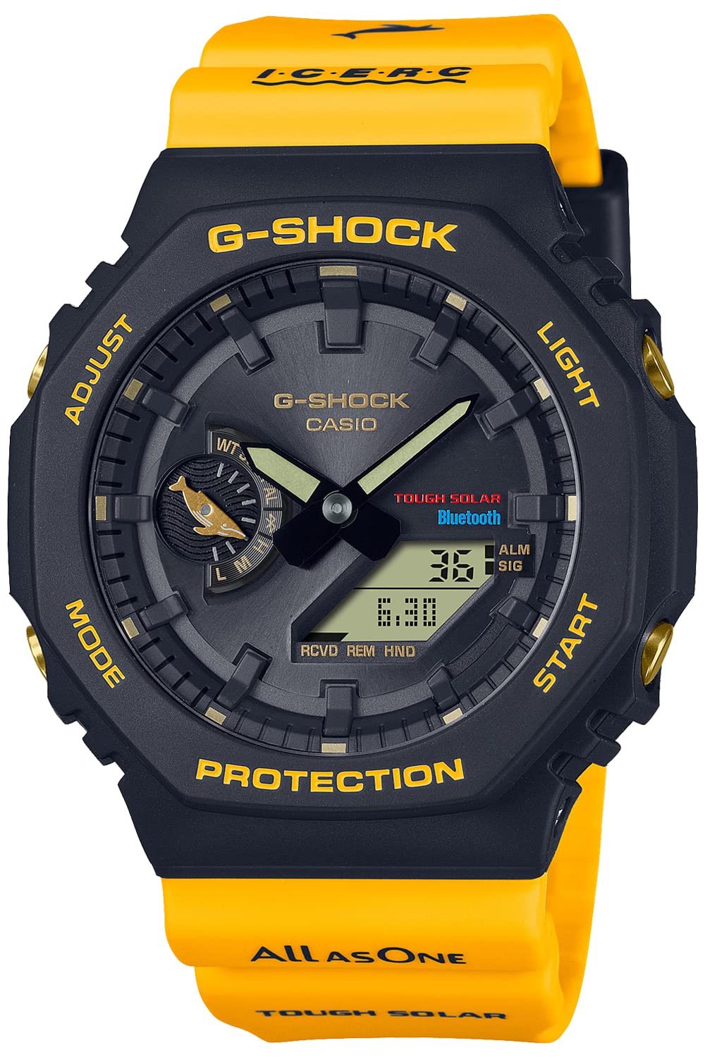 

Watch Love Sea and The Earth Eye Search Japan Collaboration Model Equipped with Bluetooth Solar Biomass Plastic Yellow [Casio] G-Shock []