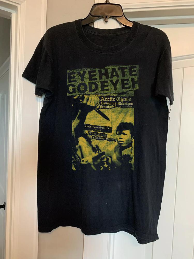

Футболка унисекс черная хлопковая для взрослых с логотипом группы Eyehategod Мужская Женская Рубашка MK003 XXXXL