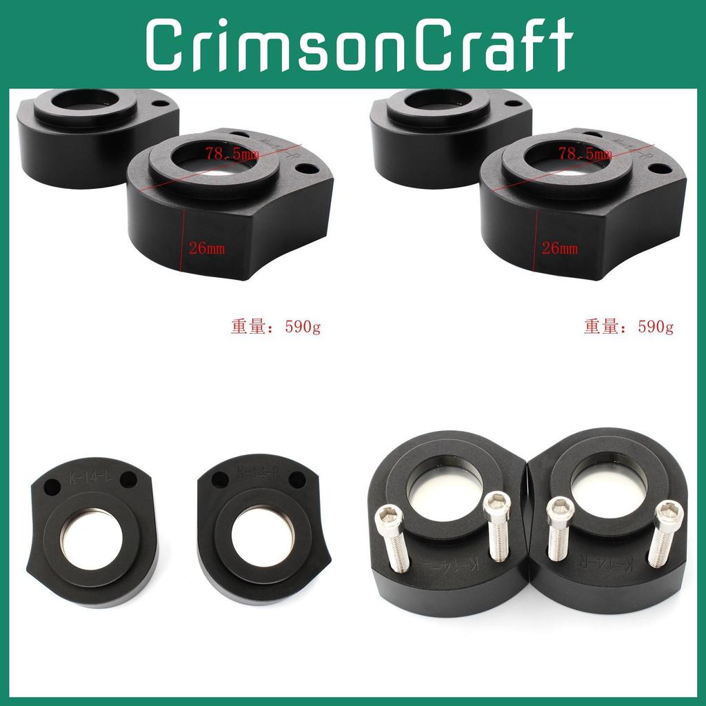 Durable Handlebar Riser Kit For Kawasaki Zx-14r Zzr1400 Motorcycles From 2006 To 2022