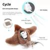 Cat Interactive Toys Catnip Electric Pat Bird (with Catnip) Dog Cats Touch-Activated Squeaky Plush Toy Pet USB Rechargeable