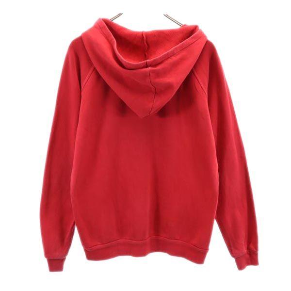 LACOSTE Sweatshirts 14 Red Back brushed Men's Used