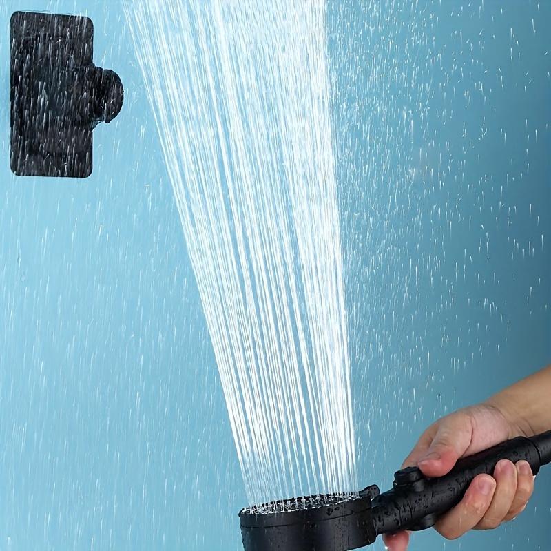 1 High-pressure Multifunctional Handheld Nozzle 5 Modes, 360 ° Adjustable Detachable Hydraulic Jet Shower Head and Pause Switch!
