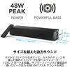 Creative Stage SE Heavy Bass Peak Output 48W Bluetooth 5.3 / USB DAC PC Surround Soundbar Speaker SP-STGESE-BK