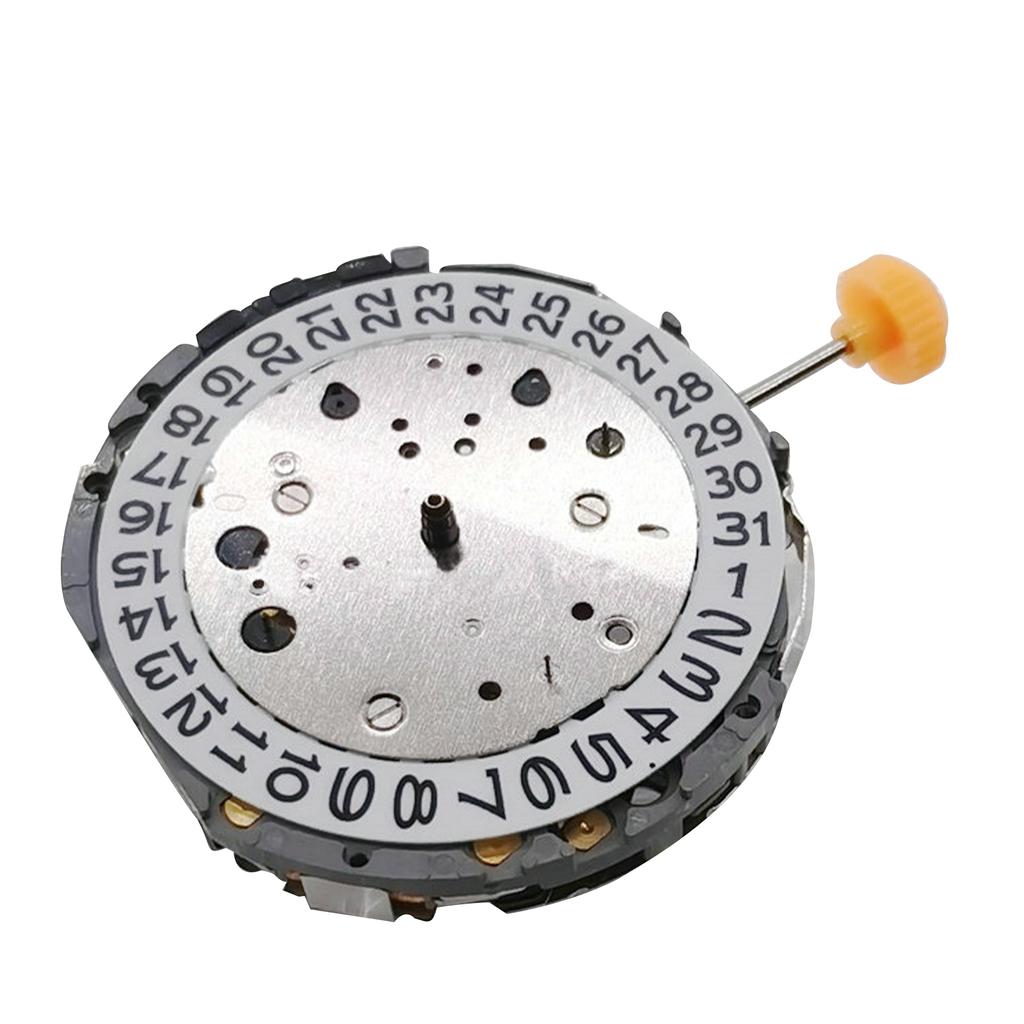 1Pc Quartz Movement For MIYOTA JS26 6 Hands Date At 3 O'clock with Battery Watch Replacement Part Movements Drop Shipping