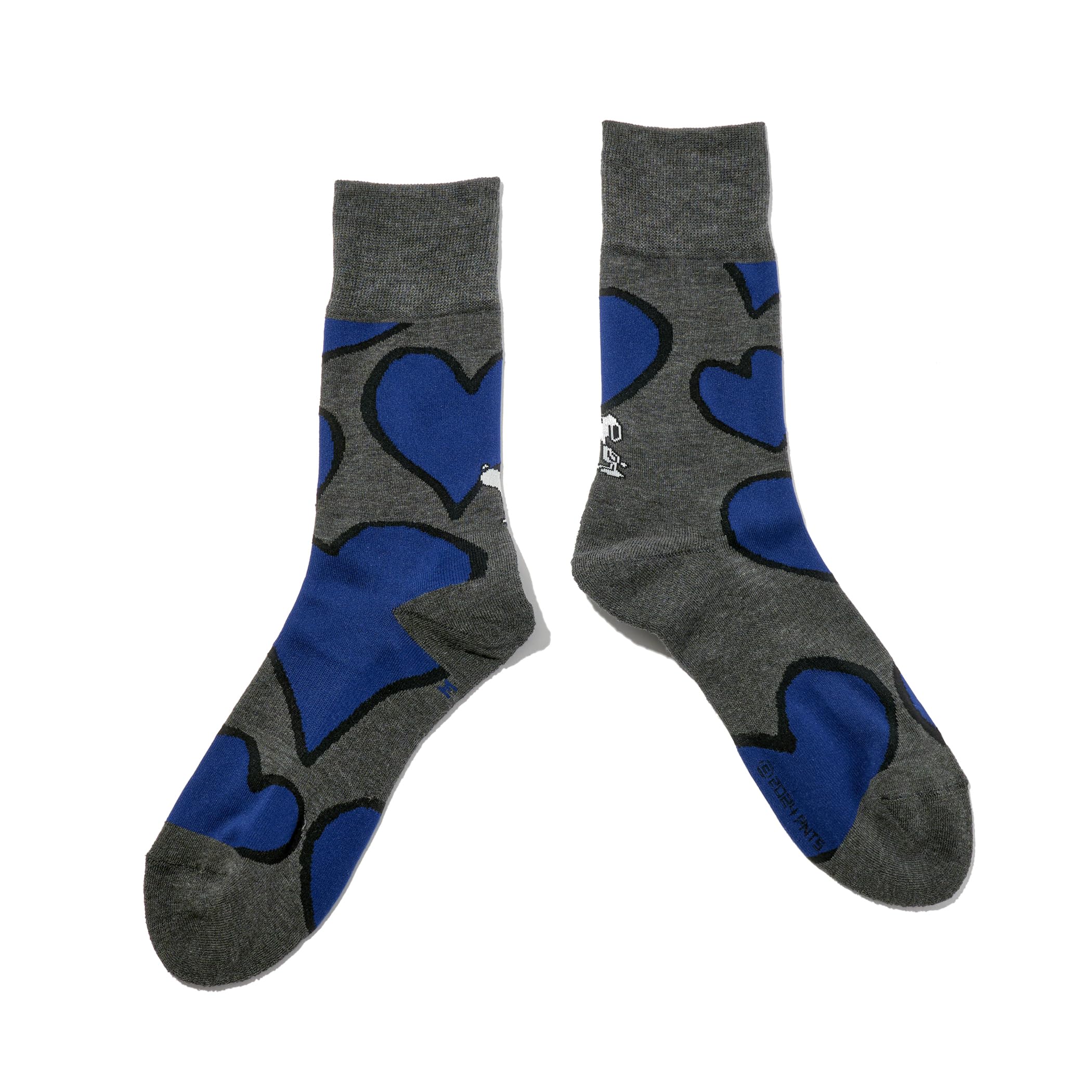 

Sixstocks Товары Snoopy Подарок Snoopy Носки Носки Носки Сделано в Японии Линия Сердце Угольно-серый x [CHICSTOCKS] Официальный Мужские Женские (Л, Синий)