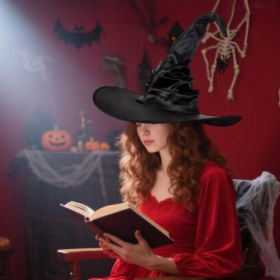Women Halloween Witch Hat Foldable Adult Halloween Party Costume for Satin Wizard Hat Cosplay Carnivals