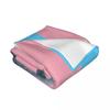 BLAHAJ HAI TRANS-FLAGGE Überwurfdecke Weiches Plaid Sofas Quiltdecke Haarige Decke