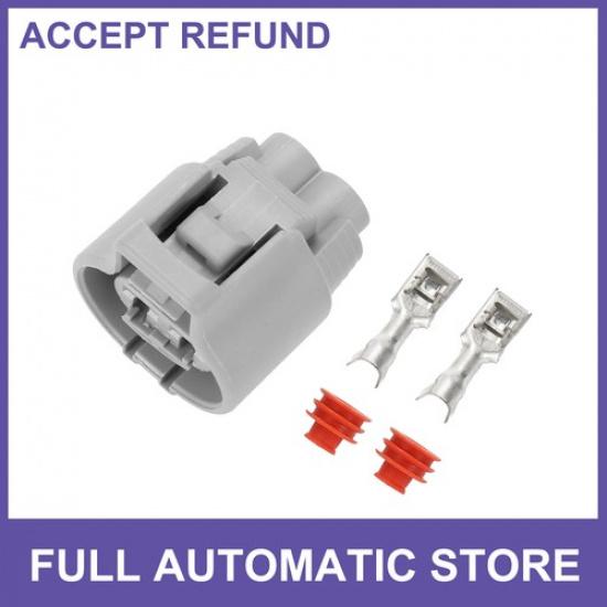 

2 Pin Radiator Fan Connector Plug Female Terminal 1 Set for Toyota RAV4