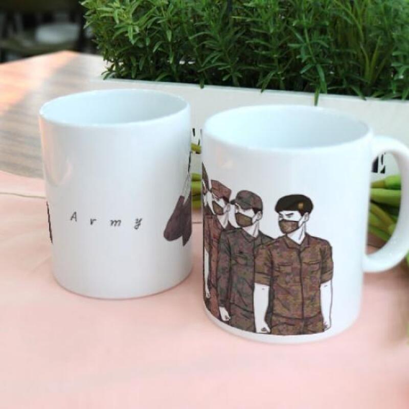 ga930-Design Mug 2p-South Korean Soldiers