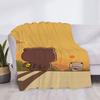 Bubu Y Dudu Child Blanket Luxury Cover Fluffy Soft Blankets & Throws Plaid Throw Sofa Knee Microfiber Star H Anime Cute Home