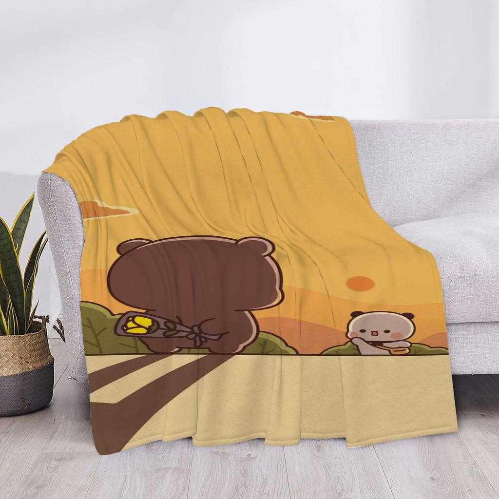 Bubu Y Dudu Child Blanket Luxury Cover Fluffy Soft Blankets & Throws Plaid Throw Sofa Knee Microfiber Star H Anime Cute Home