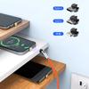 3in1 USB 120W 6A Magnetic Fast Charge Data Cable Extra Thick Soft TPE Phone Charge Cord Make of Liquid Silicone