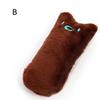 1 Pcs Pet Accessories Rustle Sound Catnip Toy Cats Products For Pets Cute Cat For Kitten Teeth Grinding Cat Plush Thumb Pillow