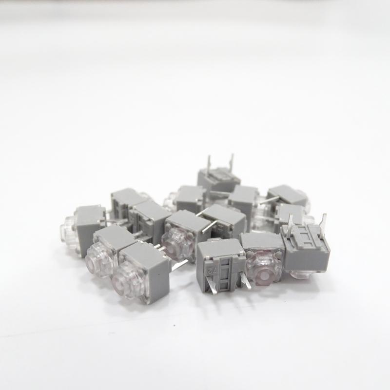 6x6x7.2mm HUANO Quiet Micro Switches 10Million Clicks Life Mouse Button 2Pins Micro Switches 2PCs/10PCs