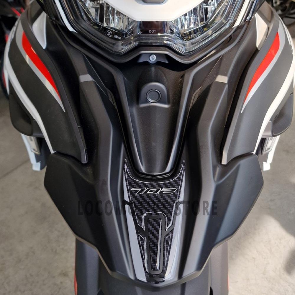 NEW TRK702X Sticker 3D Gel Epoxy Sticker Kit 3D Motorcycle front end Protection Sticker For Benelli TRK 702 TRK 702X 2023-