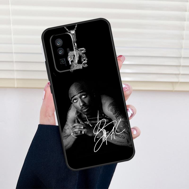 Tupac Shakur Cover For Xiaomi 13 14 15 Ultra 11T 12T 13T 14T Pro POCO X7 Pro X3 X5 X6 M6 F5 F6 Pro Case
