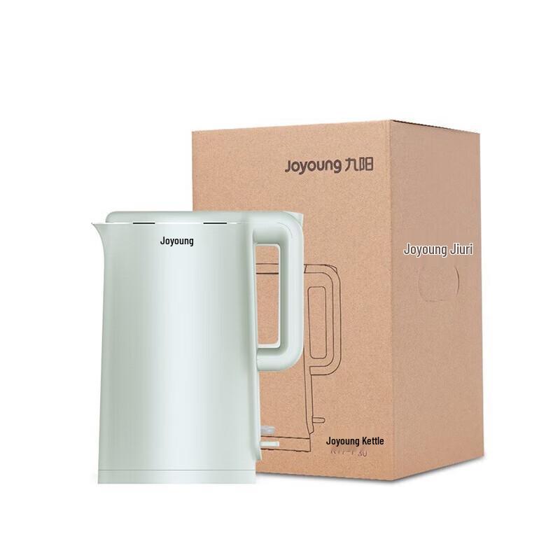 Joyoung 1.7L Double-Layer Anti-Scald Electric Kettle K17-F30 CN plug (adapter included)