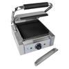 Grilled Contact Grill With Ridged Plates Royal Catering
