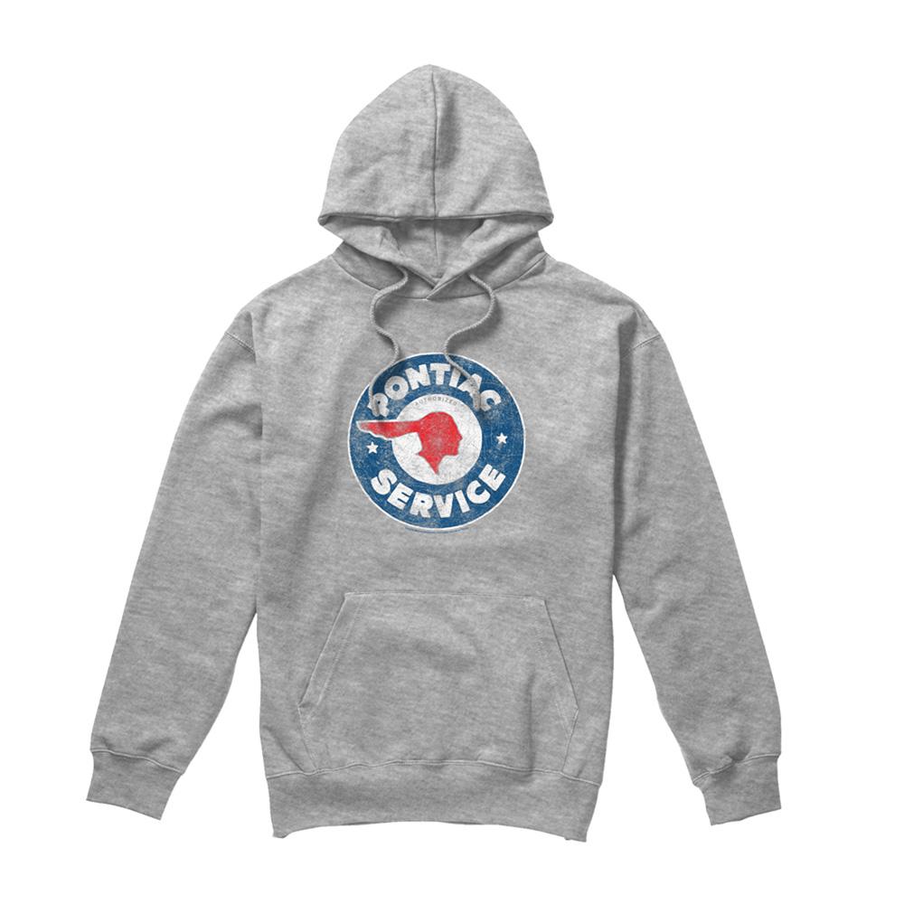 Pontiac Unisex Adult Service Heather Hoodie
